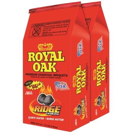 ROYAL OAK Charcoal Briquet 2-Pk 12.9Lb 192-294-116